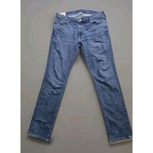 Abercrombie & Fitch Mens Skinny Jeans Sz 36X32 Light‎ Wash